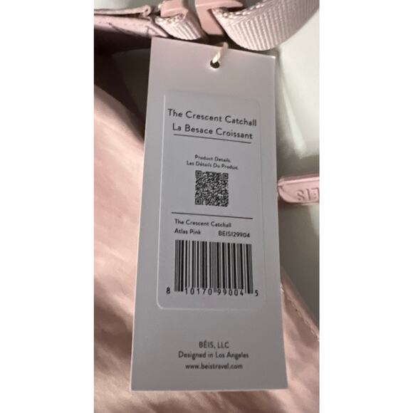 NWT Beis The Crescent Catchall in Atlas Pink - Picture 8 of 8